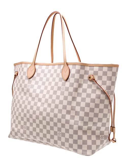 Louis Vuitton Damier Azur Neverfull w/Pouch GM