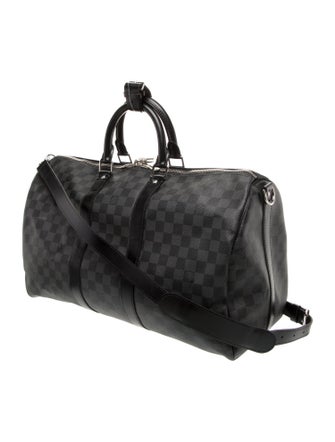 Louis Vuitton Damier Graphite Keepall Bandouliere 45