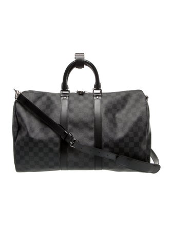 Louis Vuitton Damier Graphite Keepall Bandouliere 45