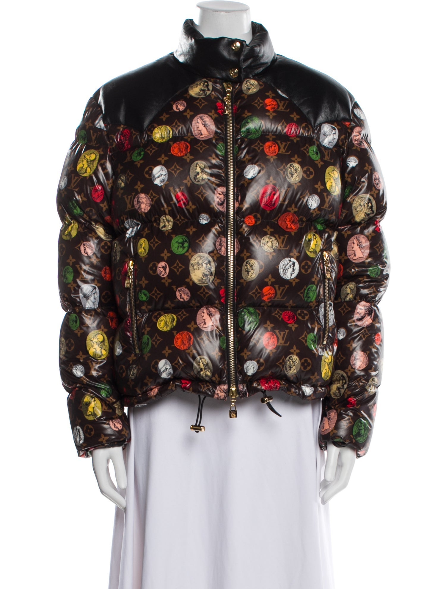 Louis Vuitton x FORNASETTI 2021 Nylon Down Jacket