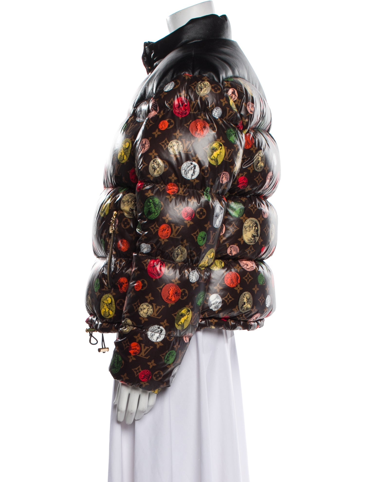Louis Vuitton x FORNASETTI 2021 Nylon Down Jacket
