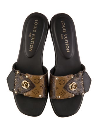 Louis Vuitton 2024 LV Monogram Slides