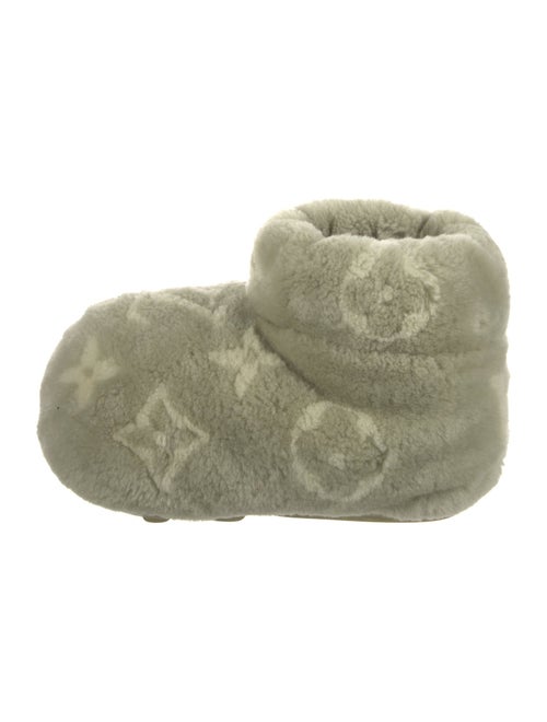 Louis Vuitton LV Monogram Shearling Boots