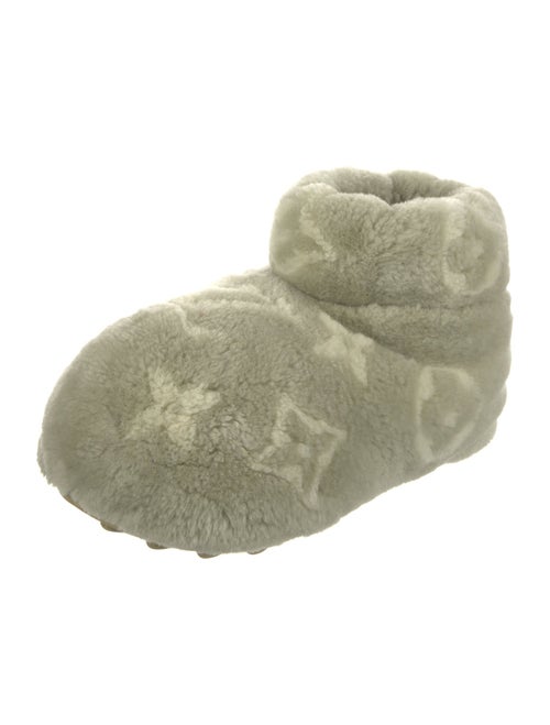Louis Vuitton LV Monogram Shearling Boots