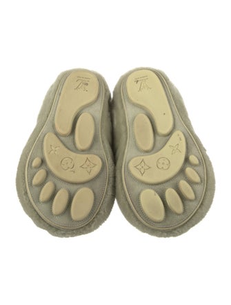 Louis Vuitton LV Monogram Shearling Boots