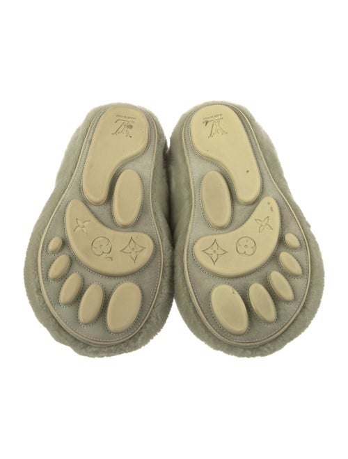 Louis Vuitton LV Monogram Shearling Boots