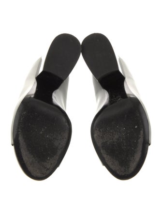 Louis Vuitton LV Monogram Leather Slides