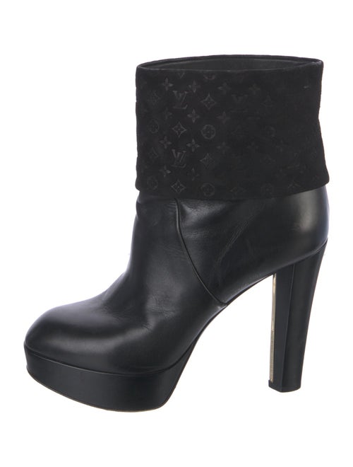 Louis Vuitton LV Monogram Leather Boots