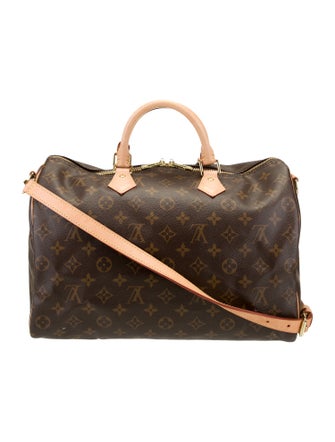 Louis Vuitton LV Monogram Speedy Bandouliere 35