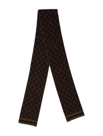 Louis Vuitton Cashmere LV Monogram Scarf