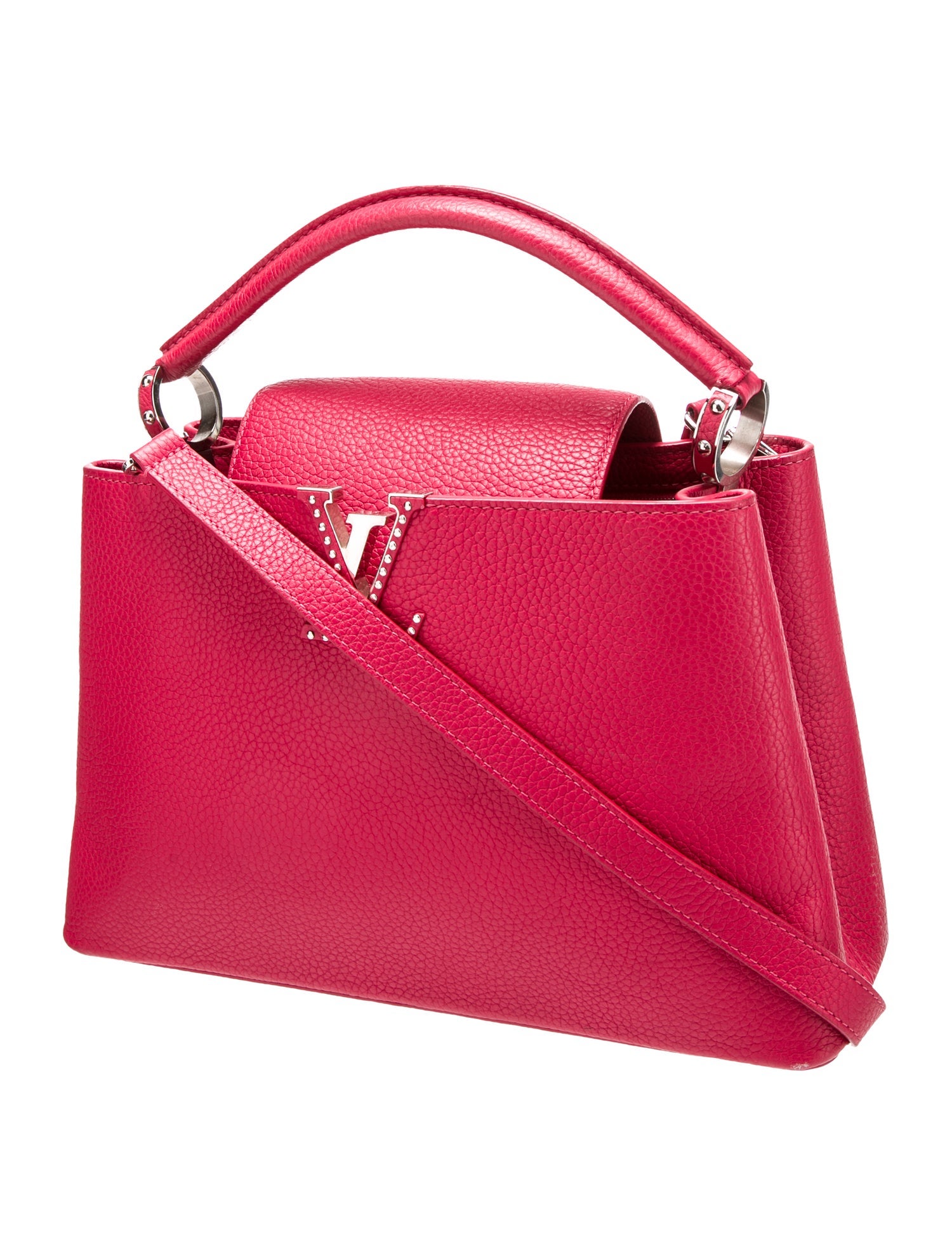 Louis Vuitton Taurillon Leather Capucines MM