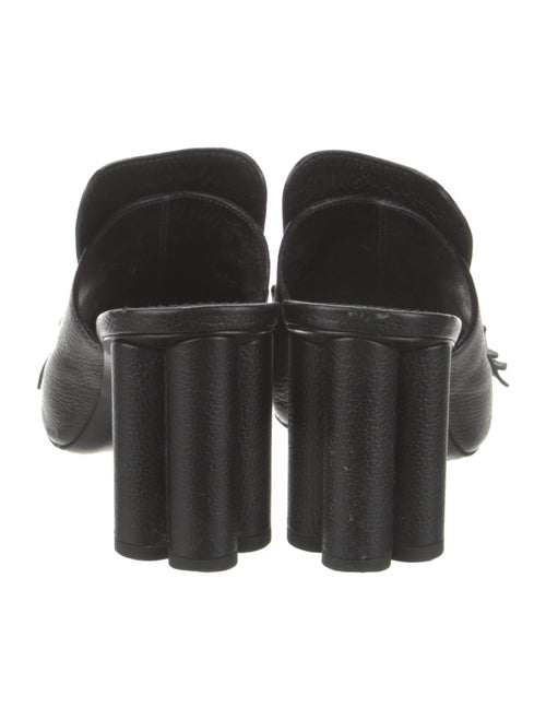 Louis Vuitton Signature Logo Leather Slides