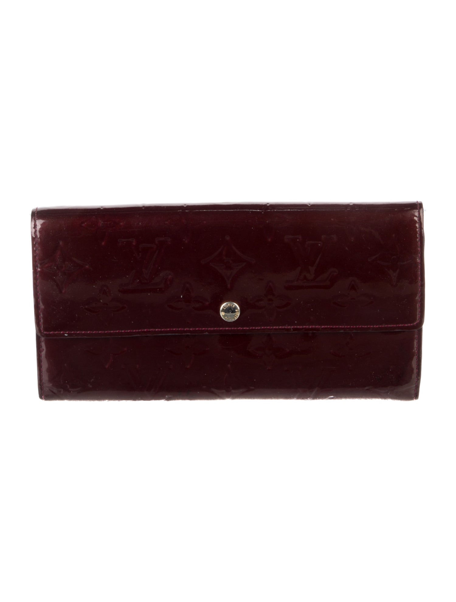 Louis Vuitton 2011 Monogram Vernis Sarah Wallet