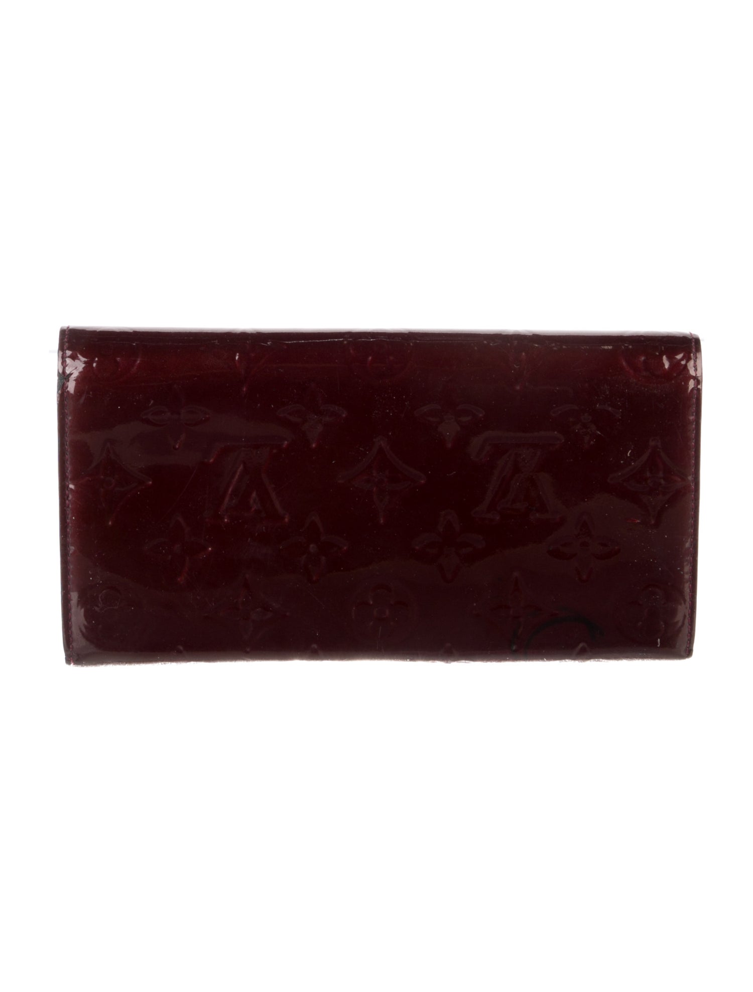 Louis Vuitton 2011 Monogram Vernis Sarah Wallet