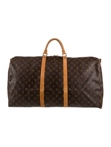 Louis Vuitton Luggage and Travel LV Monogram Keepall Bandouliere 60 Vintage