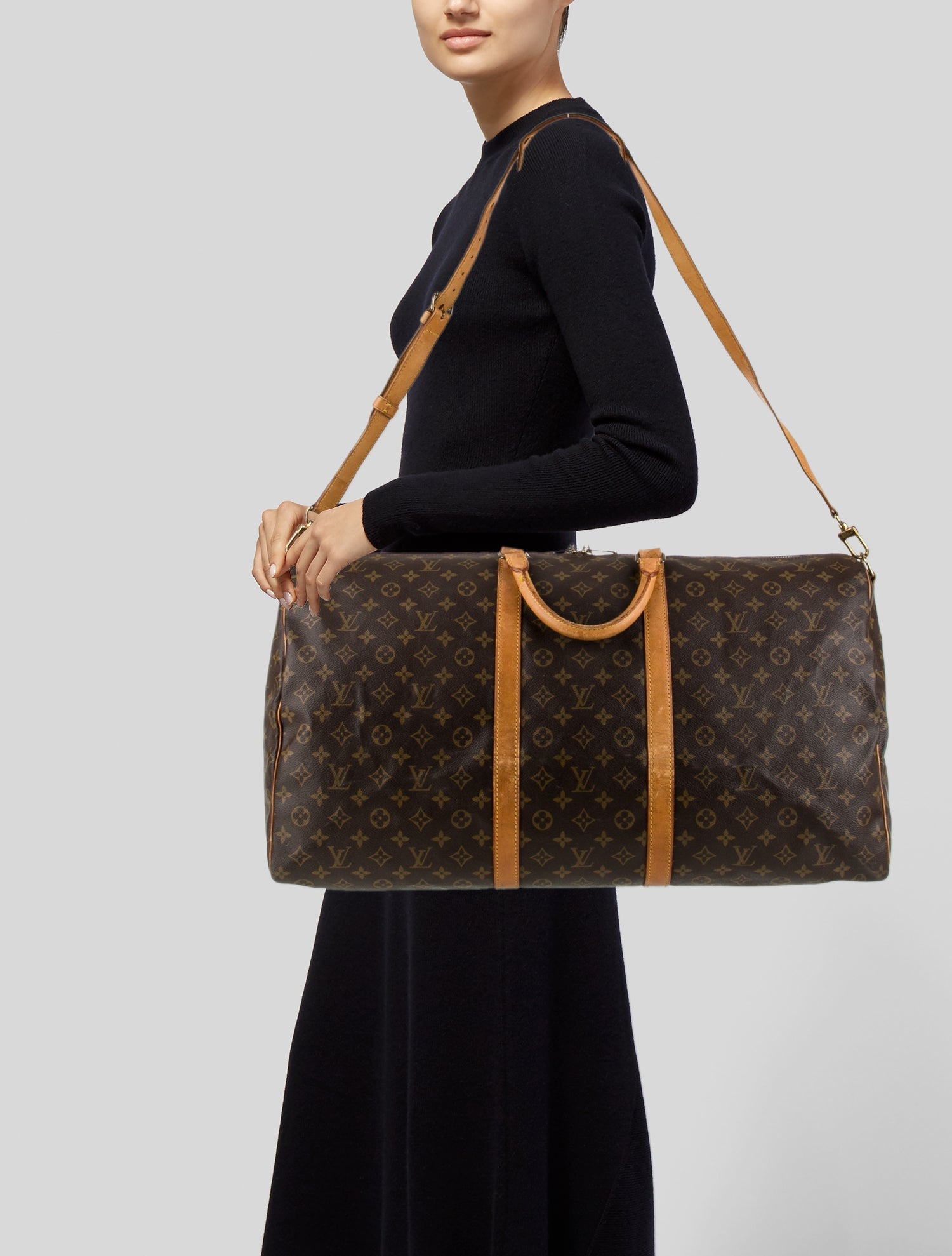 Louis Vuitton LV Monogram Keepall Bandouliere 60