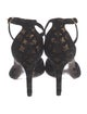 Louis Vuitton LV Monogram Suede D'Orsay Pumps