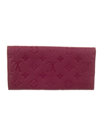 Louis Vuitton Empreinte Leather Sarah Wallet