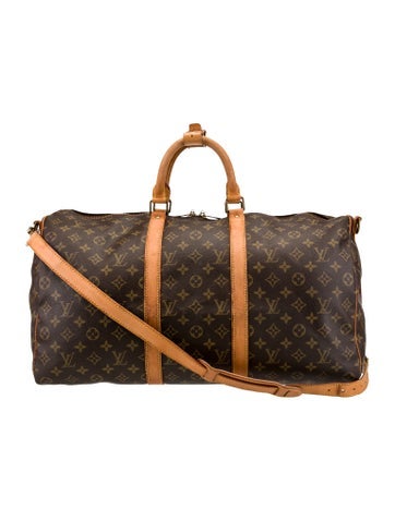 Louis Vuitton Luggage and Travel LV Monogram Keepall Bandouliere 50 Vintage