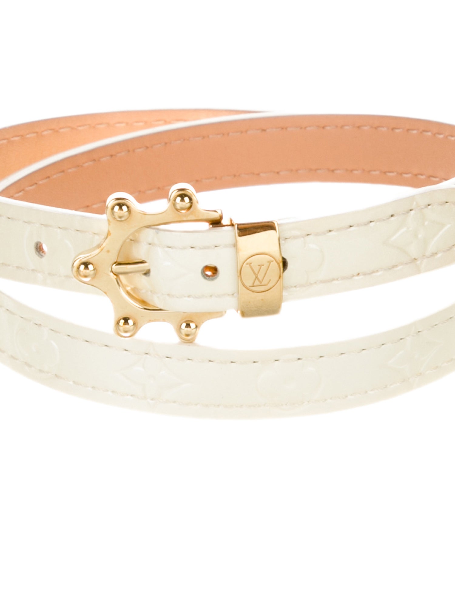 Louis Vuitton Louis Vuitton Girls Patent Leather Belt