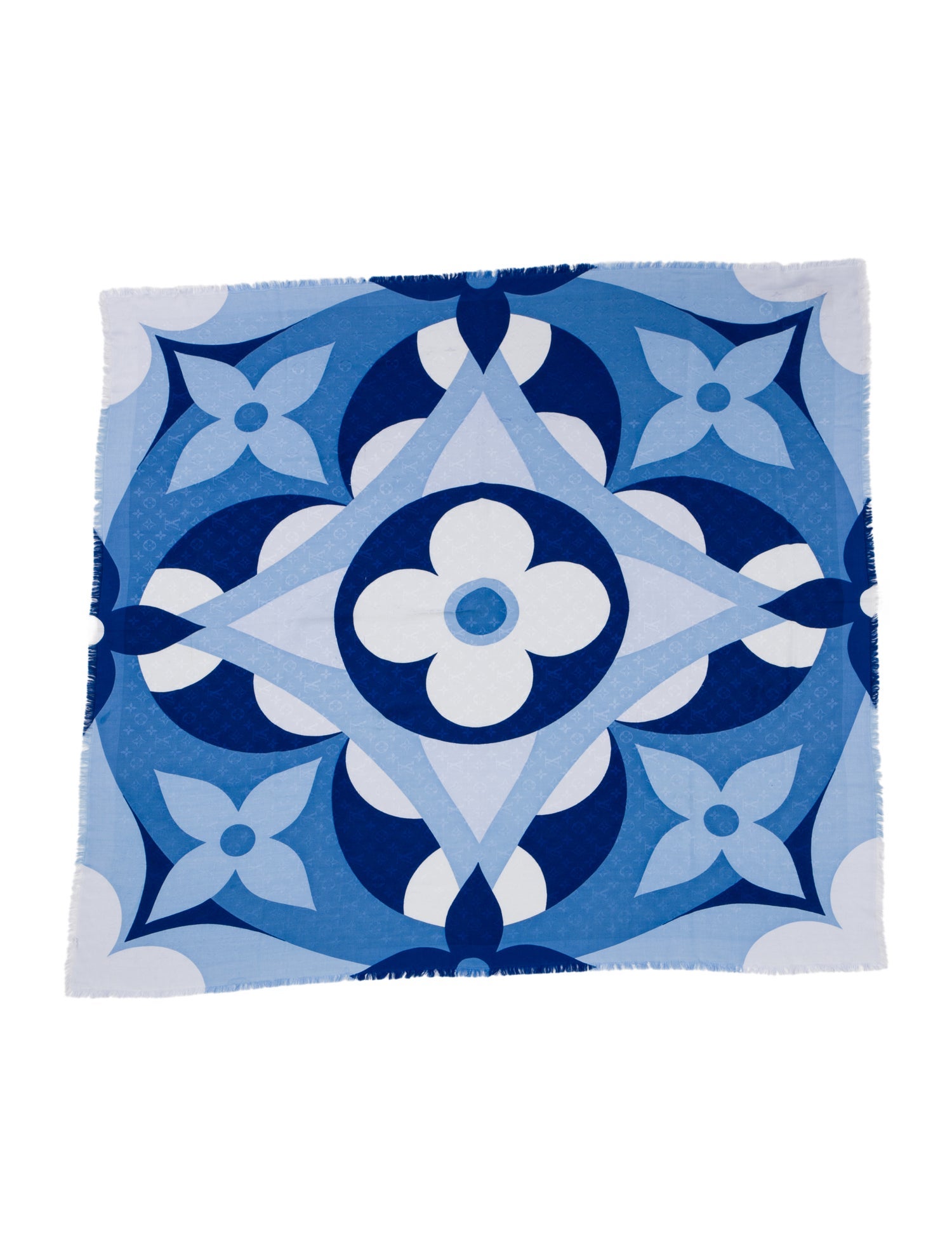 Louis Vuitton Kaleidogram Silk Shawl
