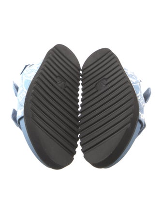 Louis Vuitton LV Monogram Denim Slingback Sandals