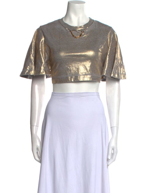 Louis Vuitton 2023 Printed Crop Top