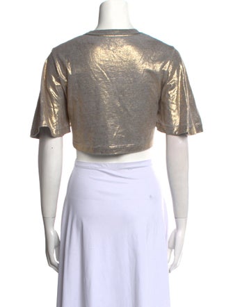 Louis Vuitton 2023 Printed Crop Top