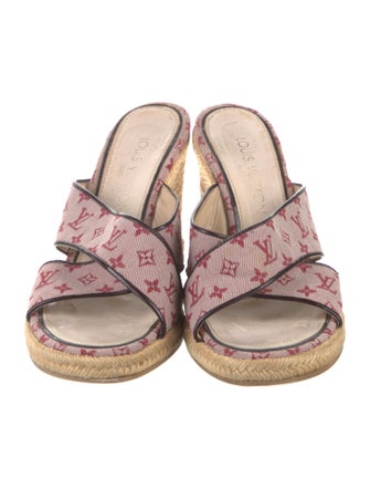 Louis Vuitton LV Monogram Canvas Espadrilles