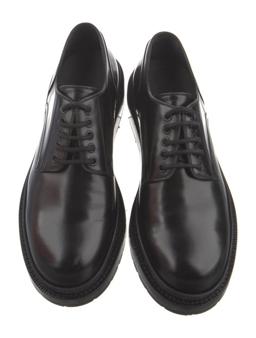 Louis Vuitton Monogram Eclipse Leather Derby Shoes