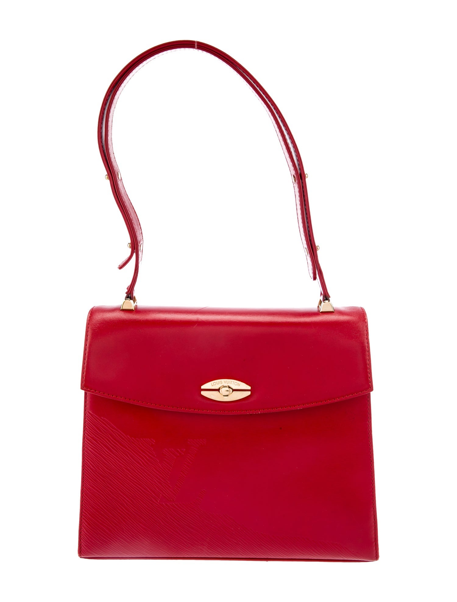 Louis Vuitton Leather Cuir Opera Athenes Castillan Vintage
