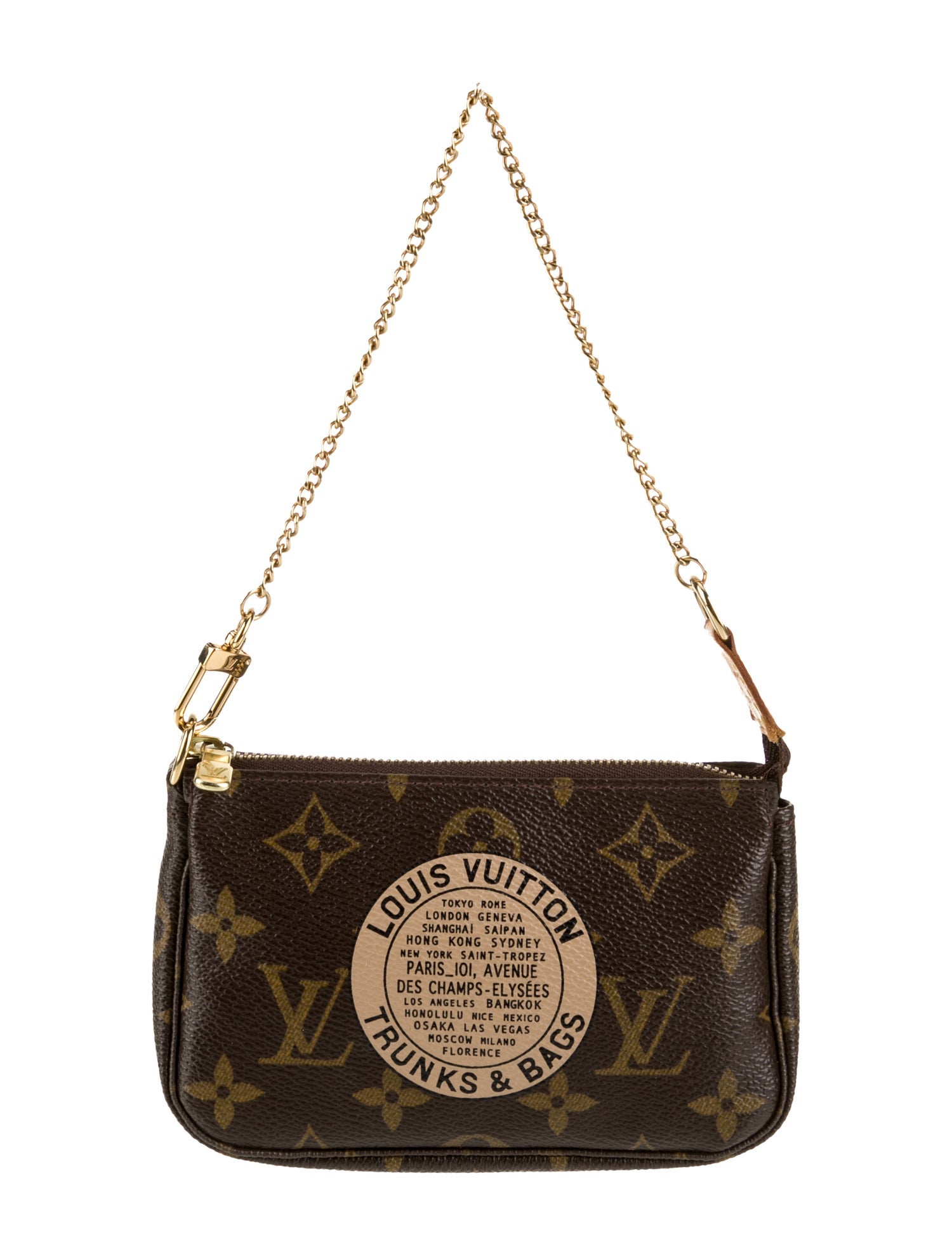 Louis Vuitton LV Monogram Pochette Accessoires Mini Vintage