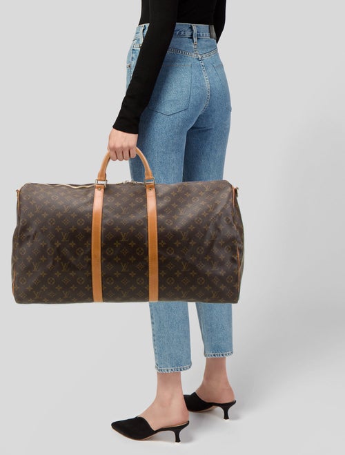 Louis Vuitton LV Monogram Keepall Bandouliere 60