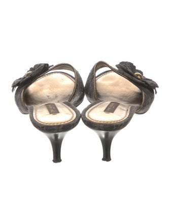 Louis Vuitton LV Monogram Denim Slides