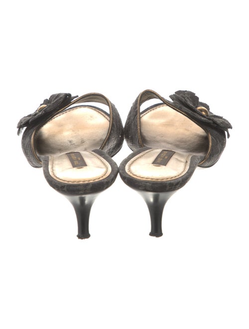 Louis Vuitton LV Monogram Denim Slides