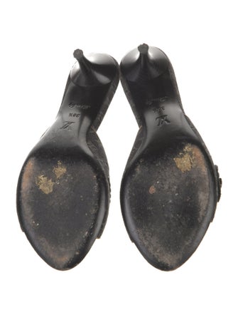 Louis Vuitton LV Monogram Denim Slides