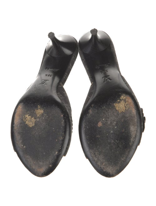 Louis Vuitton LV Monogram Denim Slides