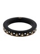 Louis Vuitton Crystal & Resin Zig Zag Bangle Bracelet