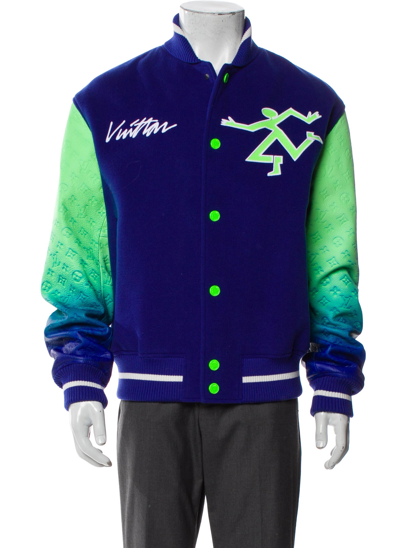 Louis Vuitton 2024 Signature Varsity Blouson Varsity Jacket