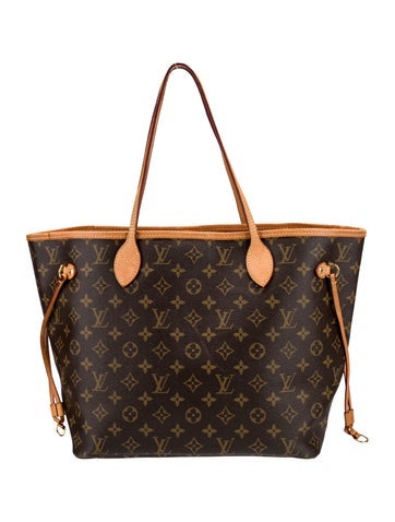 Louis Vuitton Totes LV Monogram Neverfull w/Pouch MM