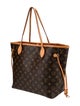 Louis Vuitton LV Monogram Neverfull w/Pouch MM