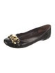 Louis Vuitton LV Monogram Patent Leather Ballet Flats