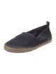 Louis Vuitton Canvas Embroidered Accent Espadrilles