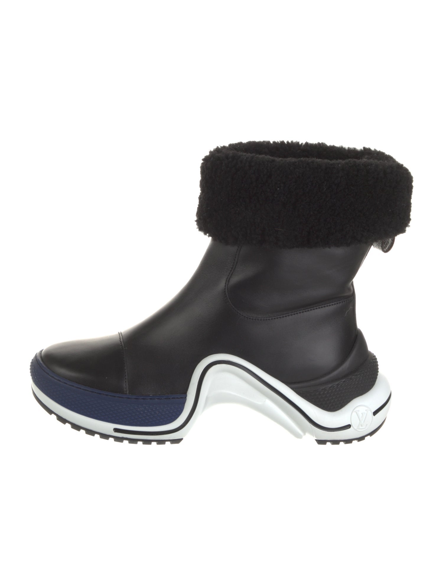 Louis Vuitton Leather Sock Boots