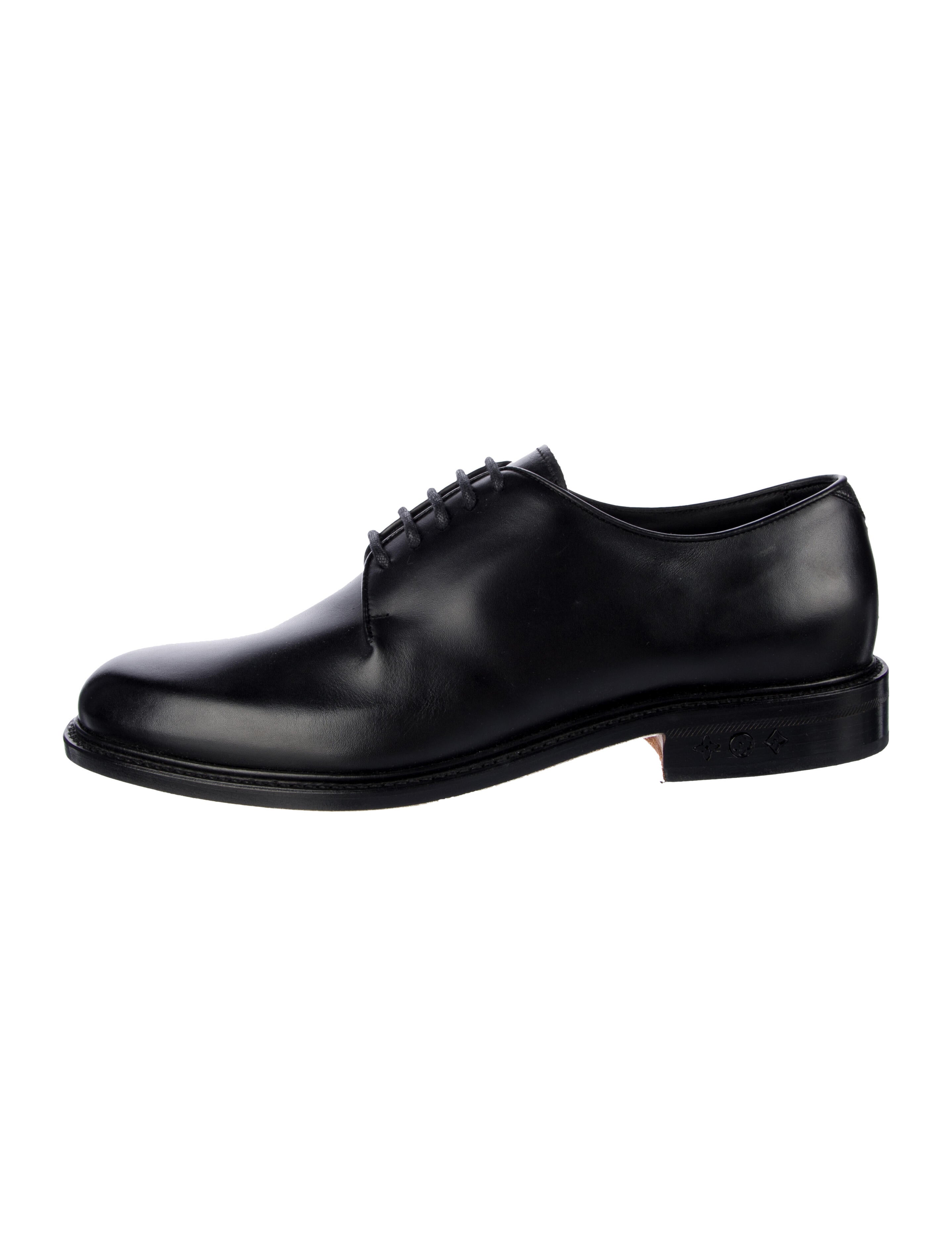 Louis Vuitton Leather Derby Shoes