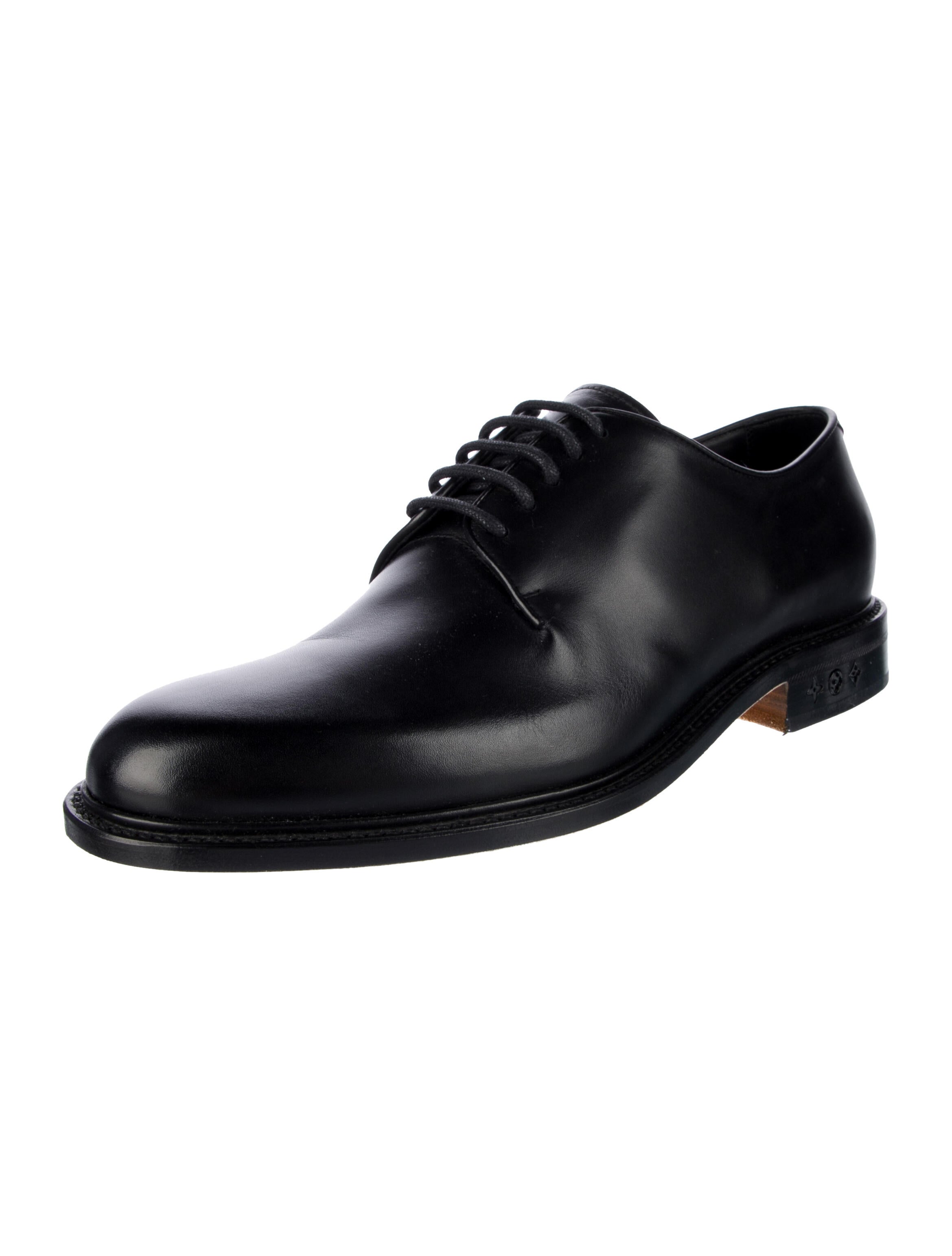 Louis Vuitton Leather Derby Shoes