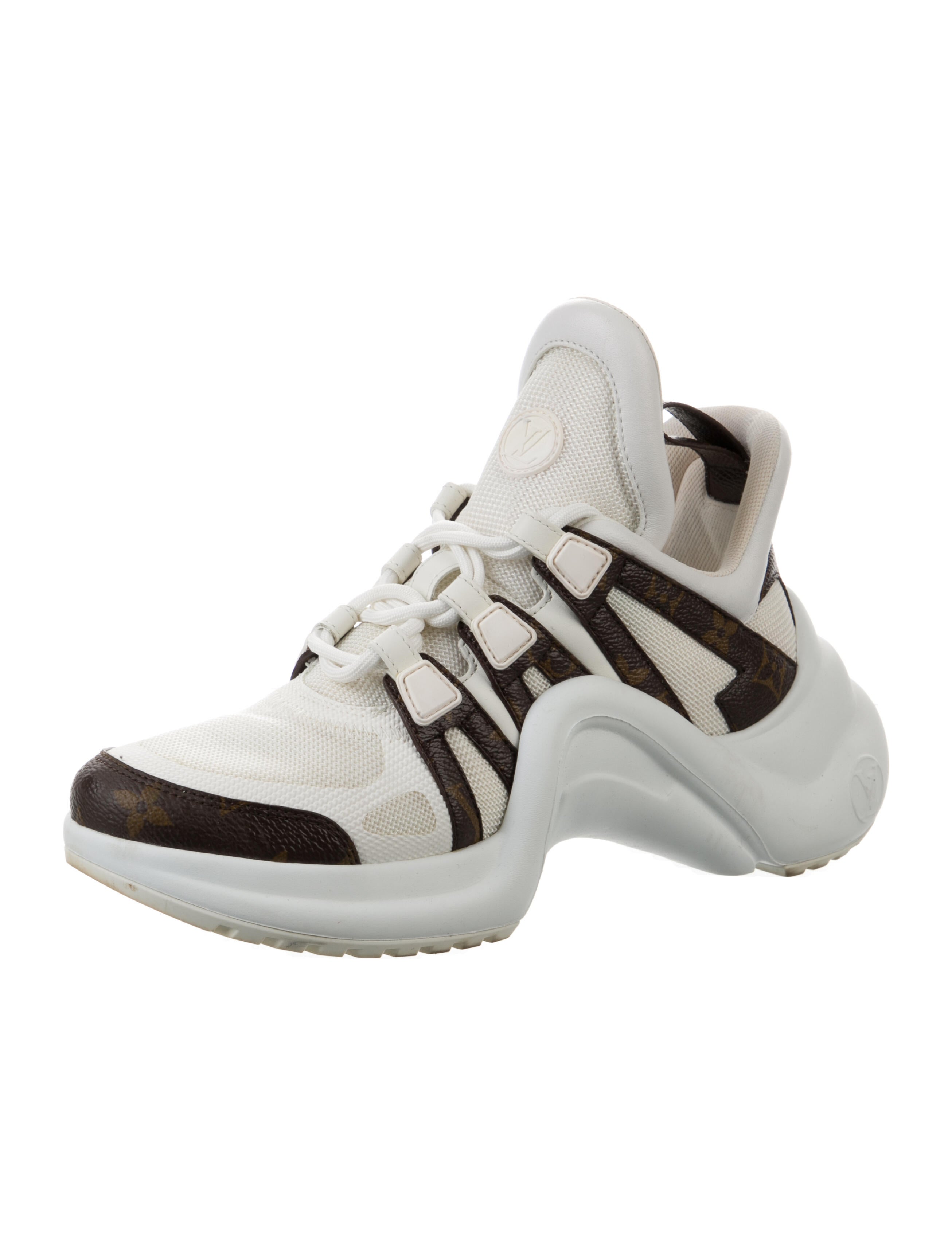 Louis Vuitton LV Monogram Mesh Chunky Sneakers