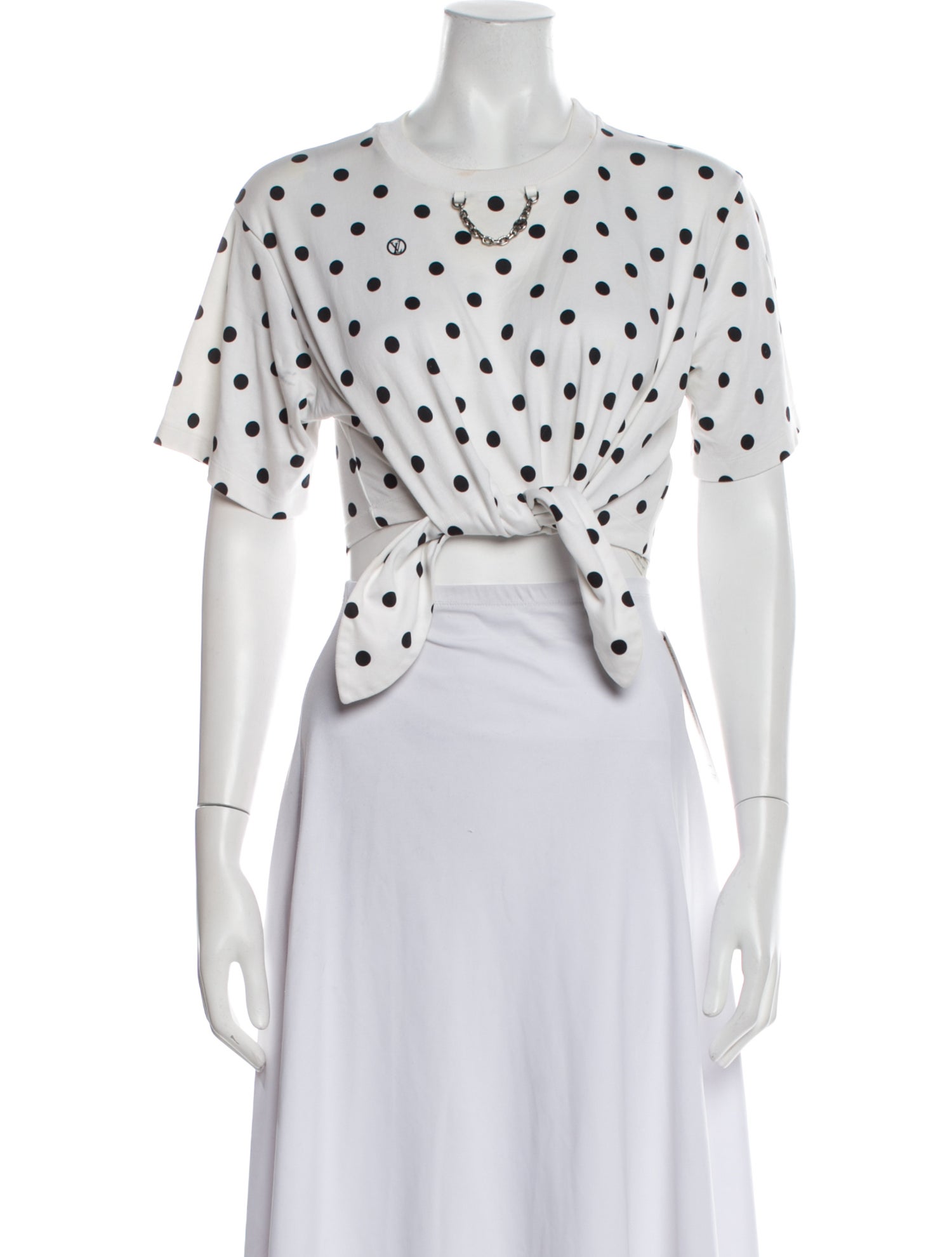 Louis Vuitton 2022 Polka Dot Crop Top