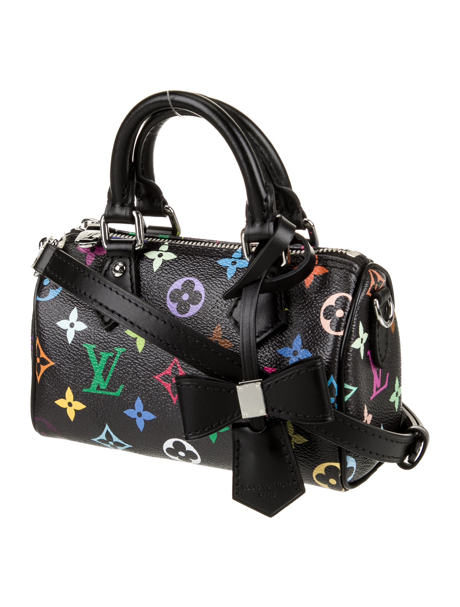 Louis Vuitton x Takashi Murakami Multicolore Monogram Speedy Nano 2025