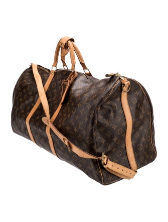 Louis Vuitton LV Monogram Keepall Bandouliere 60 Vintage